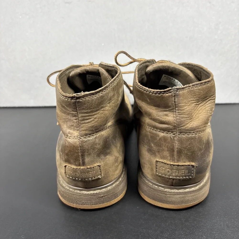 Sorel Madson Chukka Waterproof Leather Boots Men's Size 11 Brown Casual
